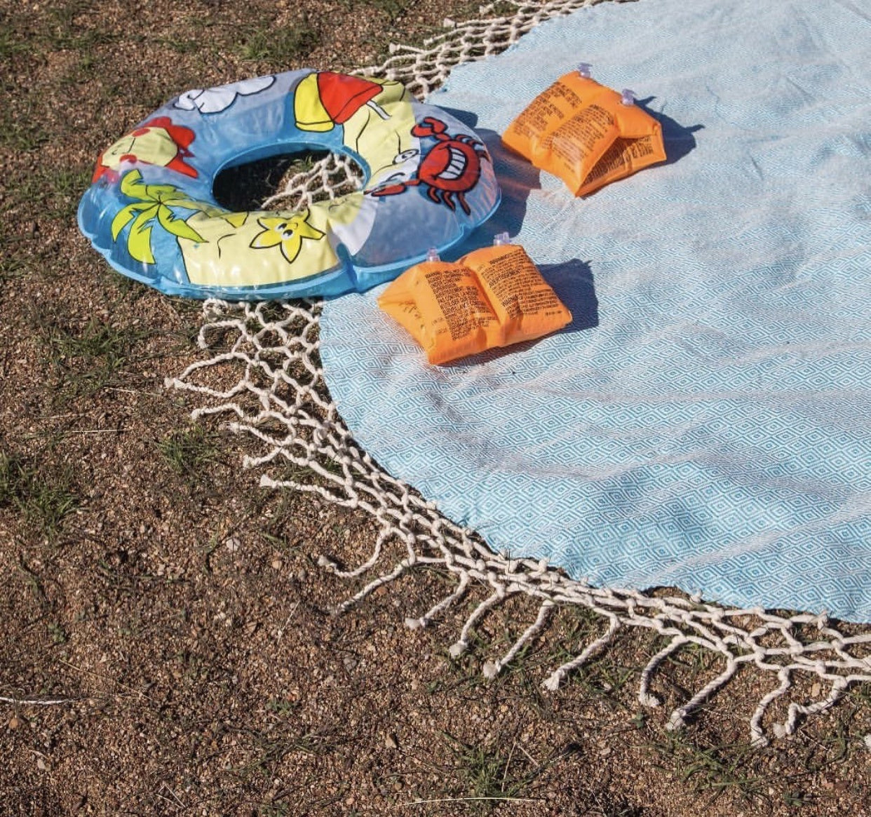 Round Beach Towel-3